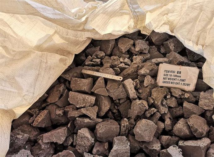 Ferro hợp kim silic FeSi 75% làm chất khử oxy để sản xuất thép ở dạng hạt cục 2